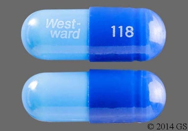 Blue West-Ward 118 - Colchicine 0.6mg Capsule