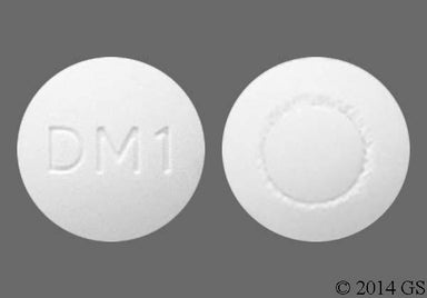 White Round DM1 - Diclofenac Sodium/Misoprostol 75mg-200mcg Delayed-Release Tablet