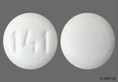 White Round 141 - Bupropion Hydrochloride 150mg Extended-Release (XL) Tablet