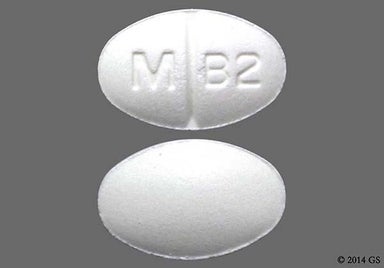 White Oval M B2 - Buspirone Hydrochloride 10mg Tablet