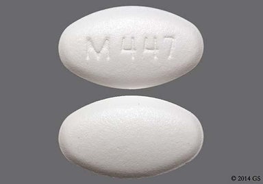 White Oval M 447 - Benazepril Hydrochloride 40mg Tablet