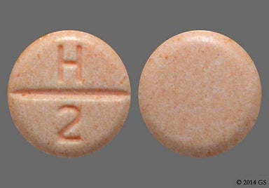Peach Round H 2 - Hydrochlorothiazide 25mg Tablet