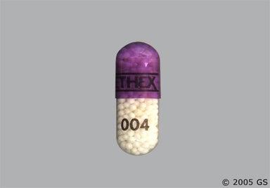 Purple Capsule ETHEX 004 - Nitroglycerin 2.5mg Extended-Release Capsule