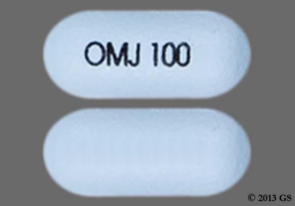Blue With Imprint Omj 100 Pill Images GoodRx