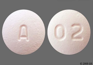 Pink Round 02 - Simvastatin 20mg Tablet