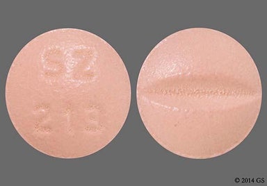 Pink Round Sz 213 - Losartan Potassium 50mg Tablet