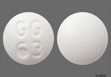 White Round GG 63 - Desipramine Hydrochloride 10mg Tablet