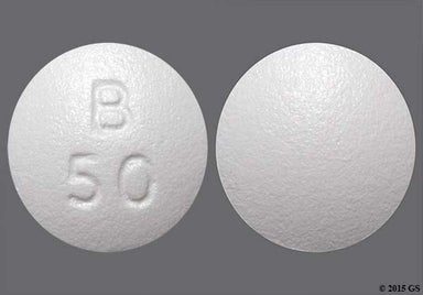 White Round B 50 - Bicalutamide 50mg Tablet