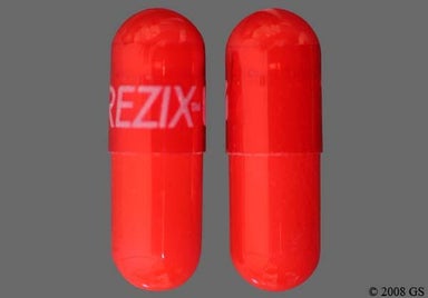 Red Trezix - Acetaminophen/Caffeine/Dihydrocodeine Bitarate 320.5mg-30mg-16mg Capsule