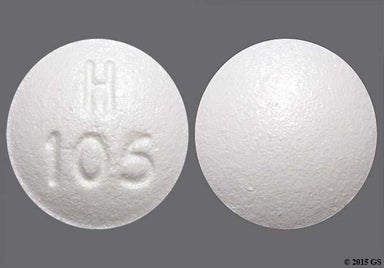 White Round H 106 - Hydroxyzine Hydrochloride 25mg Tablet