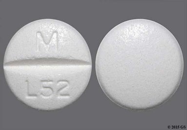 White Round M L52 - Lamotrigine 100mg Tablet
