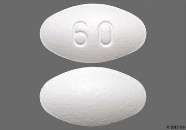 White Oval 60 - Osphena 60mg Tablet