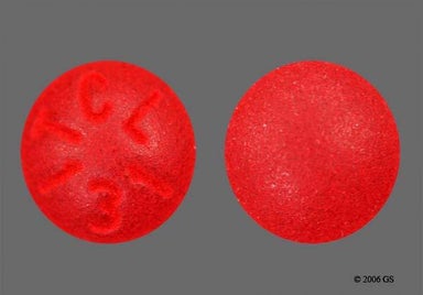 Red Round TCL 131 - Docusate Sodium/Senna 50mg-8.6mg Tablet