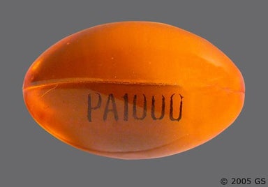 Orange Capsule PA1000 - Ethosuximide 250mg Capsule