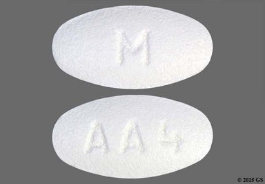 White Oval M And Aa4 - Amlodipine Besylate/Atorvastatin Calcium 5mg-10mg Tablet
