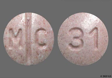 Pink Round 31 And M C - Candesartan Cilexetil 16mg Tablet