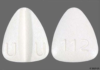 White Triangle 112 And U U - Lamotrigine 100mg Tablet