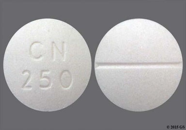 White Round Cn 250 - Chloroquine Phosphate 250mg Tablet