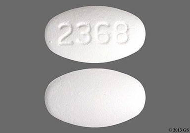 White Oval 2368 - Ursodiol 250mg Tablet