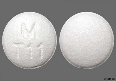 White Round M T11 - Topiramate 25mg Tablet