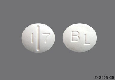 White Round 1 7 - Penicillin VK 500mg Tablet