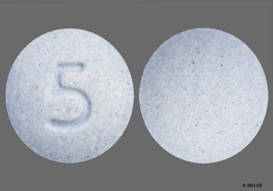 Blue Round 5 - Desloratadine 5mg Tablet