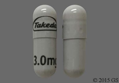 Gray Capsule Takeda 3.0 mg - NINLARO 3mg Capsule