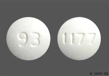 White Round 93 And 1177 - Neomycin Sulfate 500mg Tablet