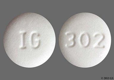 White Round 302 - Alfuzosin 10mg Extended-Release Tablet