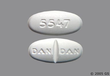 White Oval DAN DAN - Sulfamethoxazole/Trimethoprim 800mg-160mg Tablet