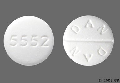 White Round DAN DAN - Metronidazole 500mg Tablet