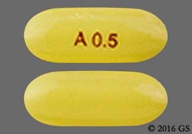 Yellow Logo A 0.5 - Dutasteride 0.5mg Capsule