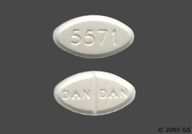 White Oval DAN DAN - Trimethoprim 100mg Tablet