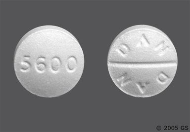White Round DAN DAN - Trazodone Hydrochloride 50mg Tablet