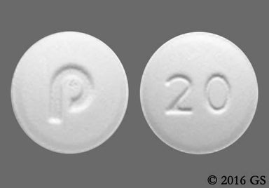 White Round 20 - Zafirlukast 20mg Tablet