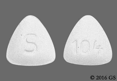 White Triangle 104 - Sumatriptan Succinate 100mg Tablet