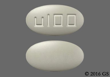 Green Oval u100 - BRIVIACT 100mg Tablet