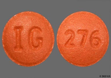 Beige Round 276 - Hydroxyzine Hydrochloride 25mg Tablet