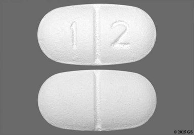 White Oblong 1 2 - Gabapentin 600mg Tablet