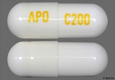 White Capsule APO C200 - Celecoxib 200mg Capsule