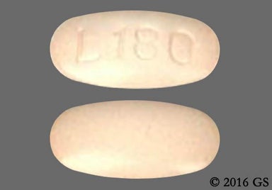 Peach Oval L 180 - Irbesartan/Hydrochlorothiazide 150mg-12.5mg Tablet