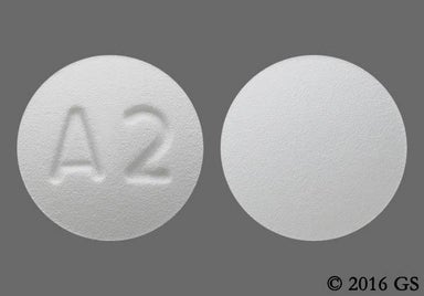 White Round A2 - Almotriptan Malate 12.5mg Tablet
