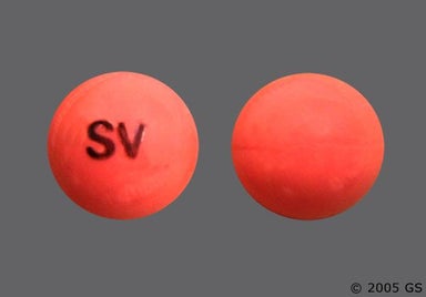 Peach Round SV - Progesterone 100mg Capsule