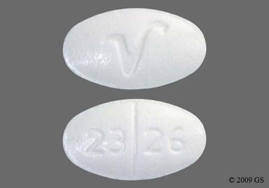 White Oval 23 26 - Benztropine Mesylate 1mg Tablet