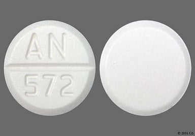 White Round An 572 - Bethanechol Chloride 10mg Tablet