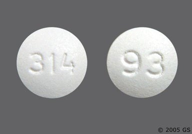 White Round 314 - Ketorolac Tromethamine 10mg Tablet