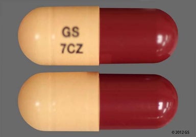 Brown And Orange Gs 7Cz - Dutasteride and Tamsulosin Hydrochloride 0.5mg-0.4mg Capsule