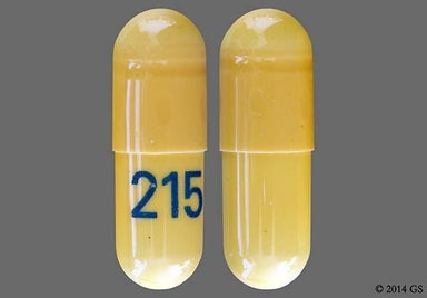 Yellow Capsule 215 - Gabapentin 300mg Capsule