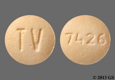 Beige Round 7426 - Montelukast Sodium 10mg Tablet