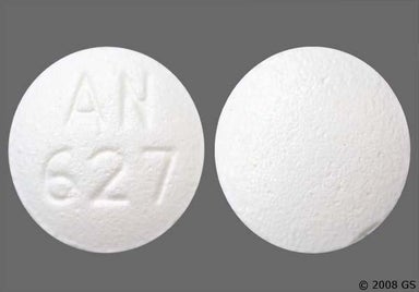 White Round AN 627 - Tramadol Hydrochloride 50mg Tablet